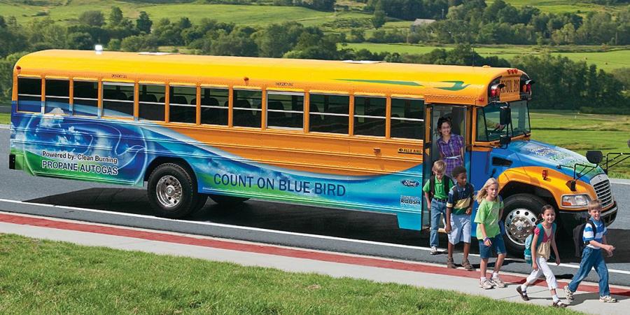  Blue Bird Vision Propane School Bus 2011 года  (фото 4 из 5)